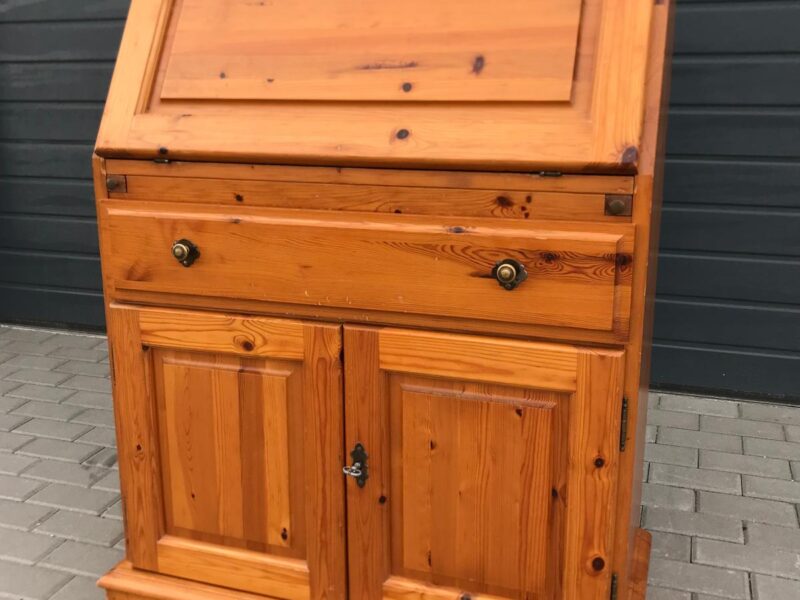 Sekretarzyk Biurko Vintage Drewno Sosnowe [ 999 zł ]