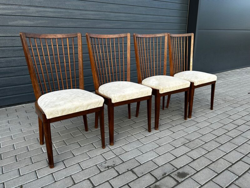Zestaw 4 eleganckich krzeseł vintage [ 700 zł ]