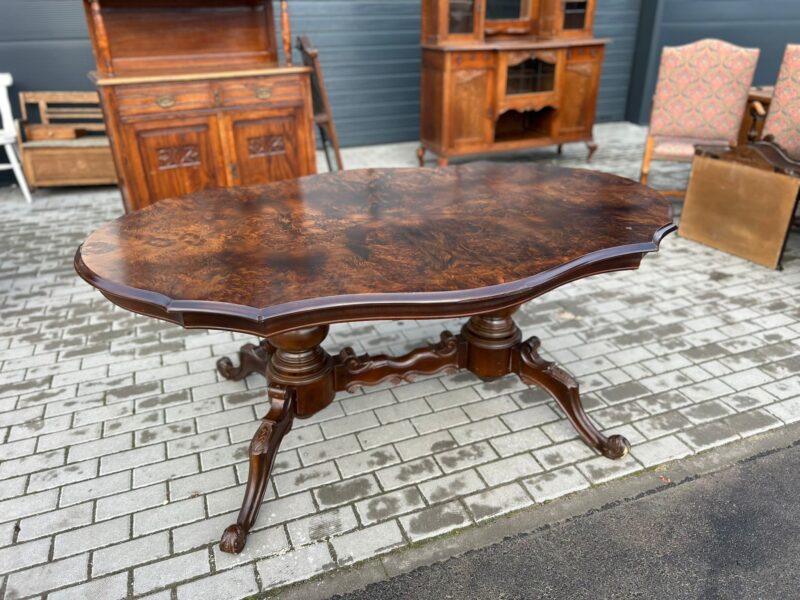 Fornirowany Stół Salonowy Orzech [ 1.300 zł ]