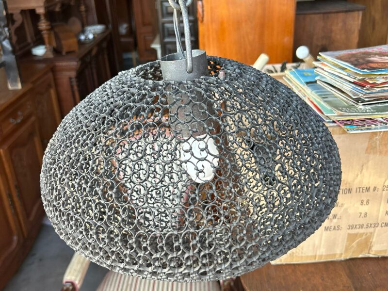 Metalowa lampa wisząca / sufitowa [ 380 zł ]